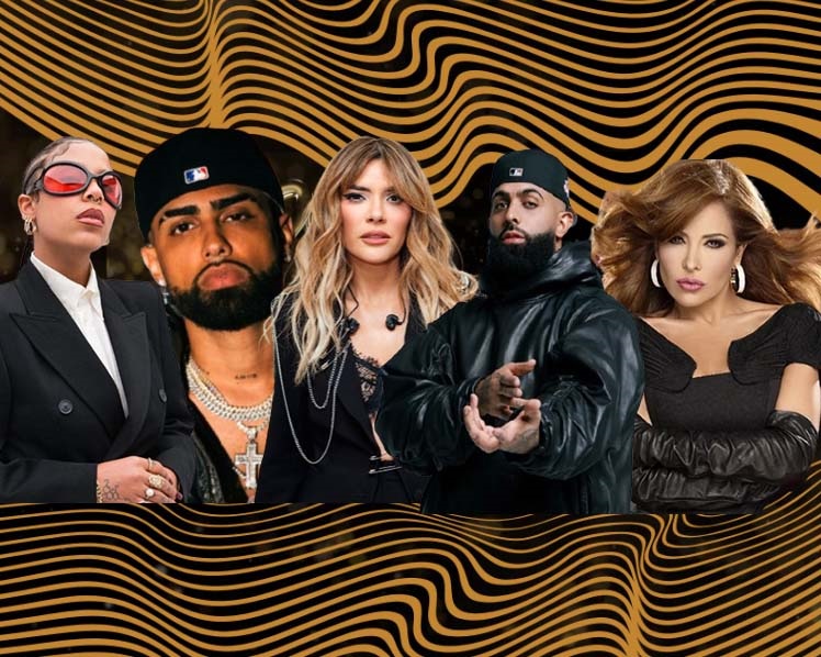 Parte de los artistas que cantarán en Premio Lo Nuestro