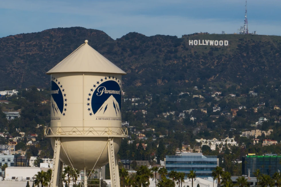 Torre de agua Paramount en Los Ángeles