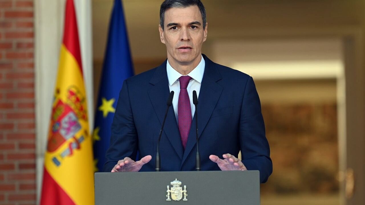 Pedro Sánchez, presidente del Gobierno español