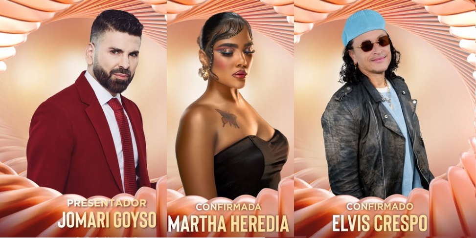 Jomary Goyso, Martha Heredia y Elvis Crespo