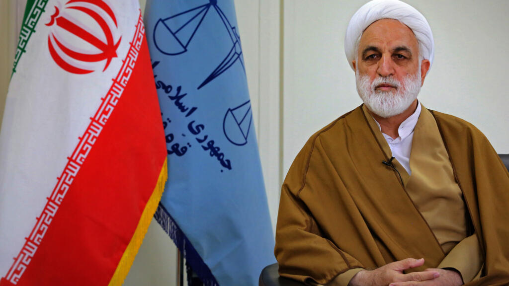 El jefe del poder judicial iraní, Golamhosein Mohseni Ejei.