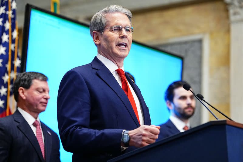 Scott Bessent, Secretario del Tesoro
