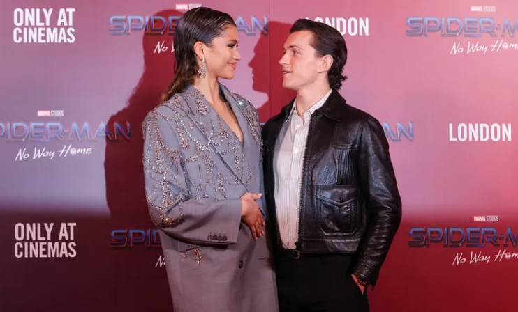 Imagen de archivo de la actriz Zendaya y el actor Tom Holland en Londres (Reino Unido) EFE/EPA/Vickie Flores