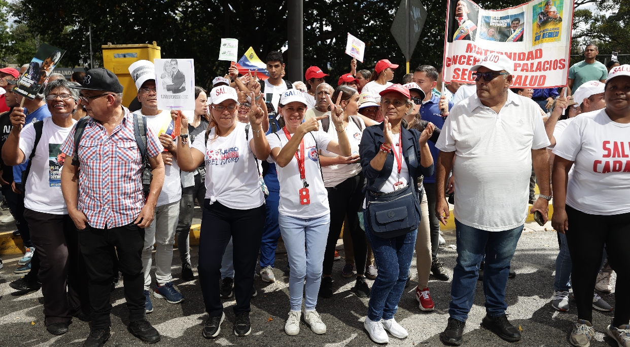 Trabajadores de la salud piden mediación de la ONU por la libertad de Maduro. EFE