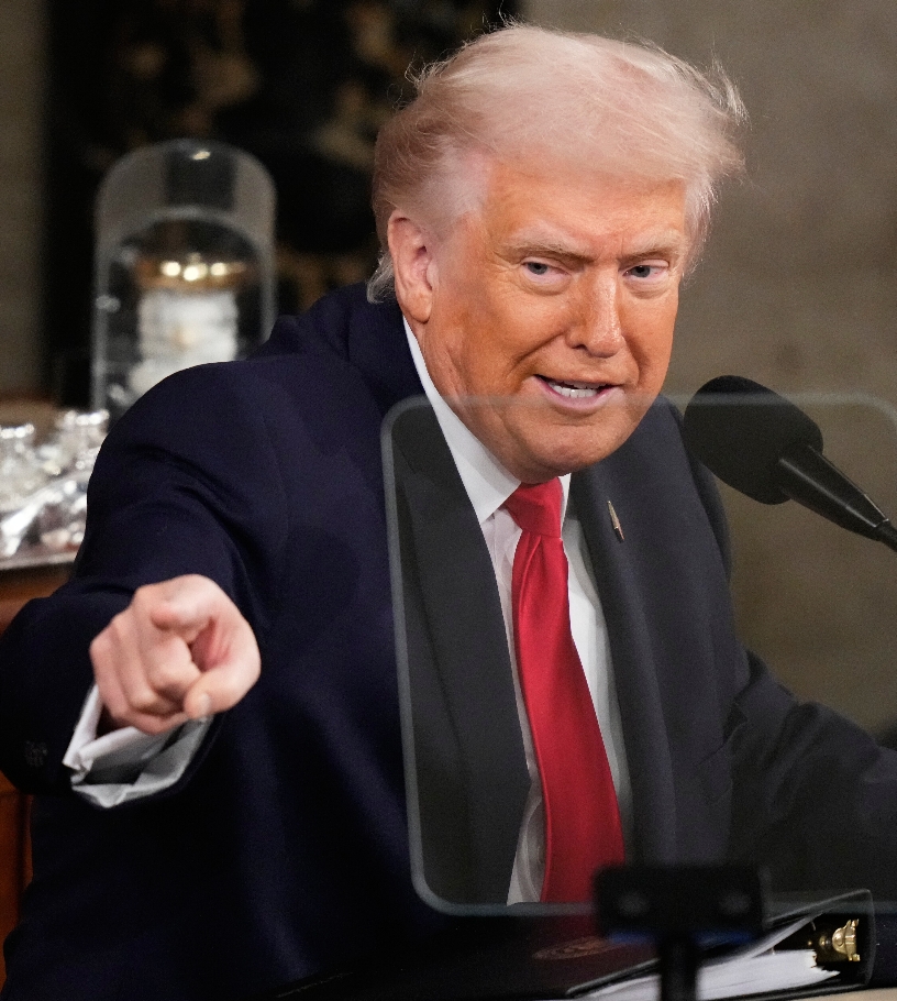 Donald Trump, presidente de los Estados Unidos. AP