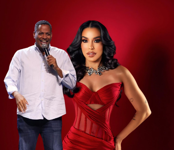 El Boli y Jessica Pereira