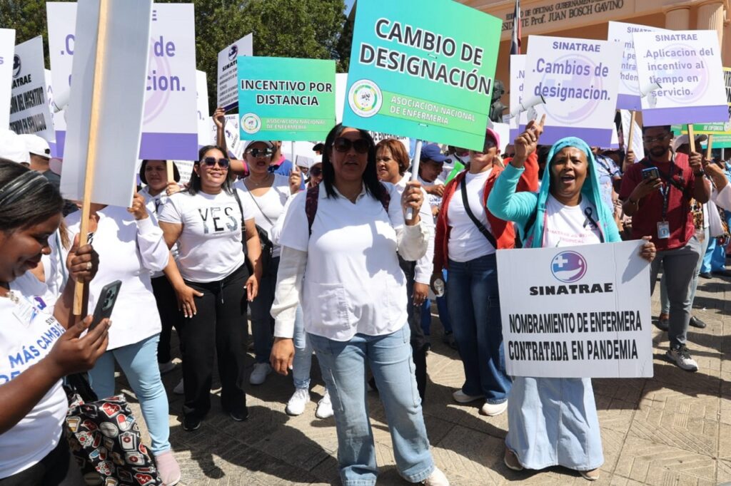 Las medidas de las enfermeras se intensificarían si sus demandas no fueran escuchadas.
