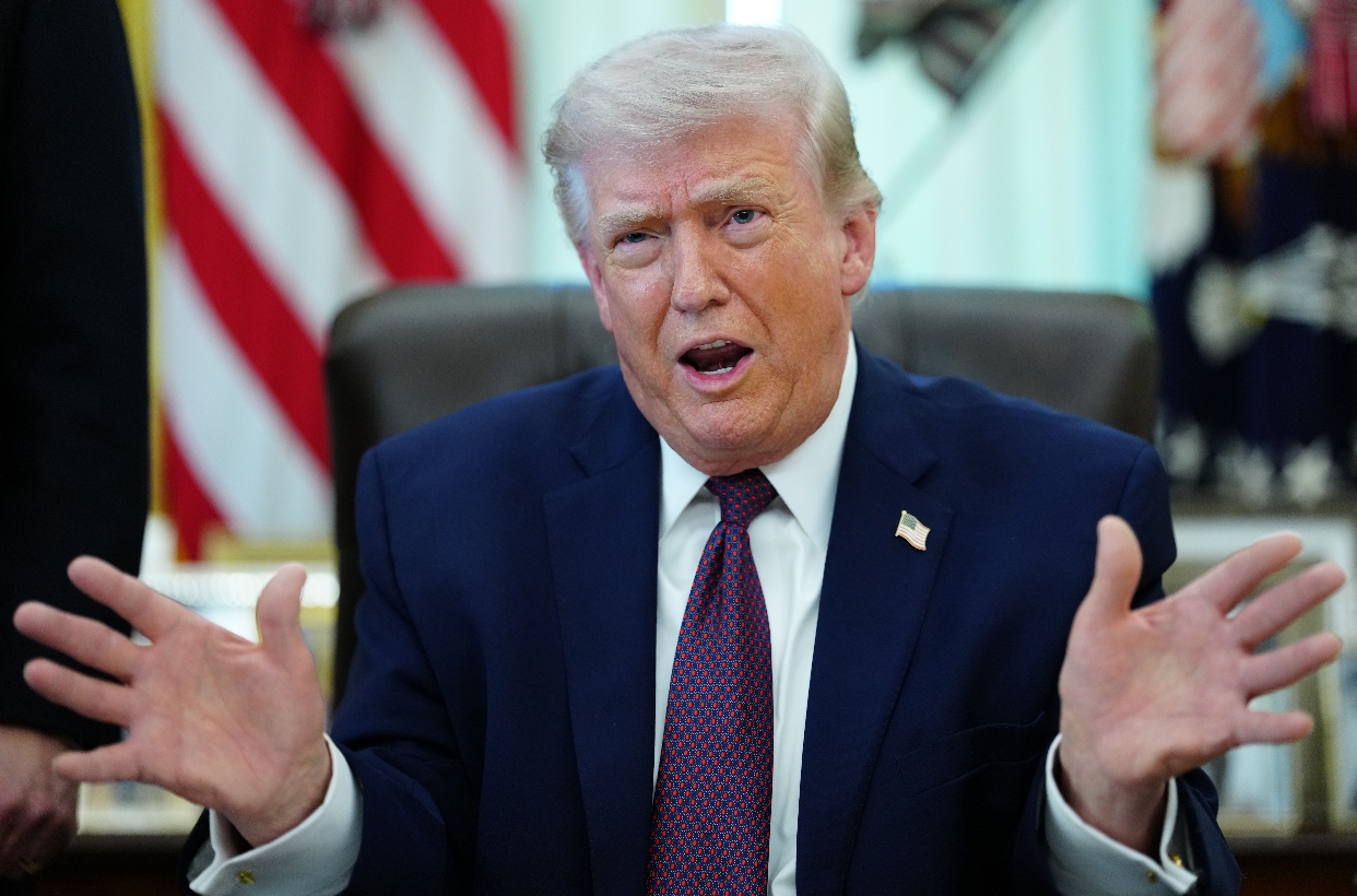 Donald Trump, presidente de los Estados Unidos. EFE