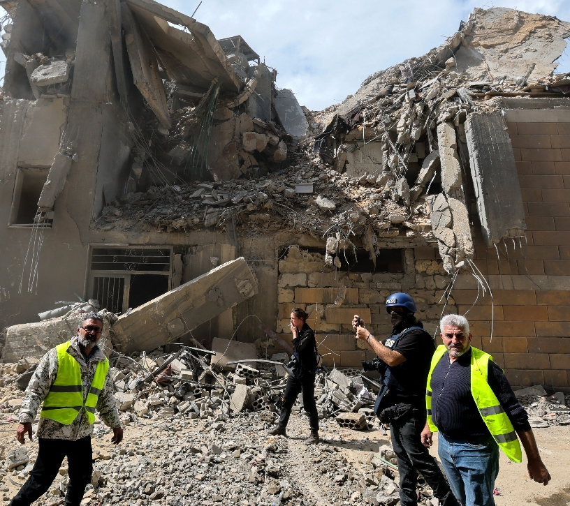 El Líbano seguía bajo bombardeos israelíes este viernes. EFE