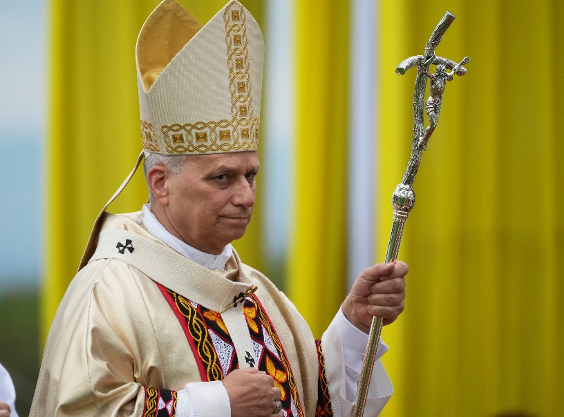 Papa León XIV en Bamenda, Camerún. AP