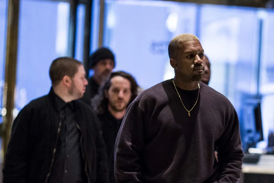 El cantante estadounidense Kanye West, en una fotografía de archivo. EFE/John Taggart