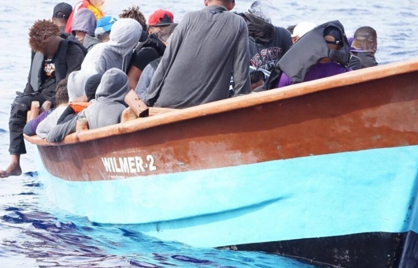 Fue interceptado cerca de la isla Mona. Internet