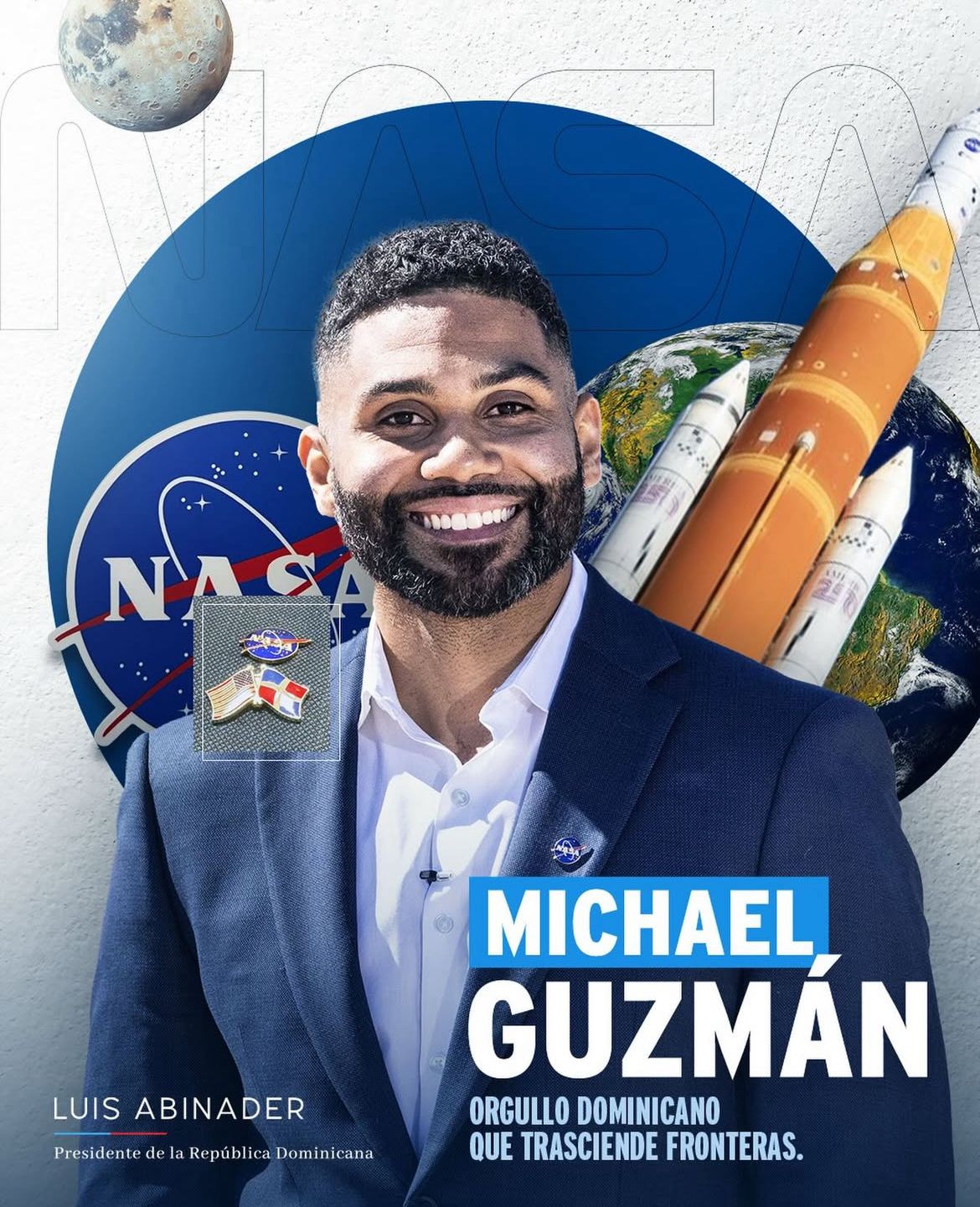 El joven Michael Guzmán.
