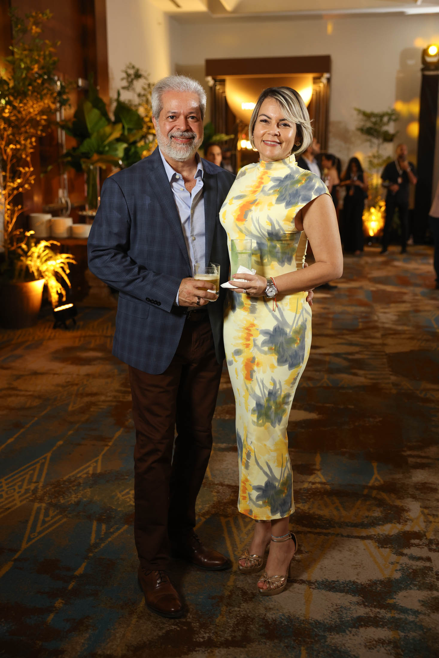 Ernesto Sánchez y Gina Tactuk