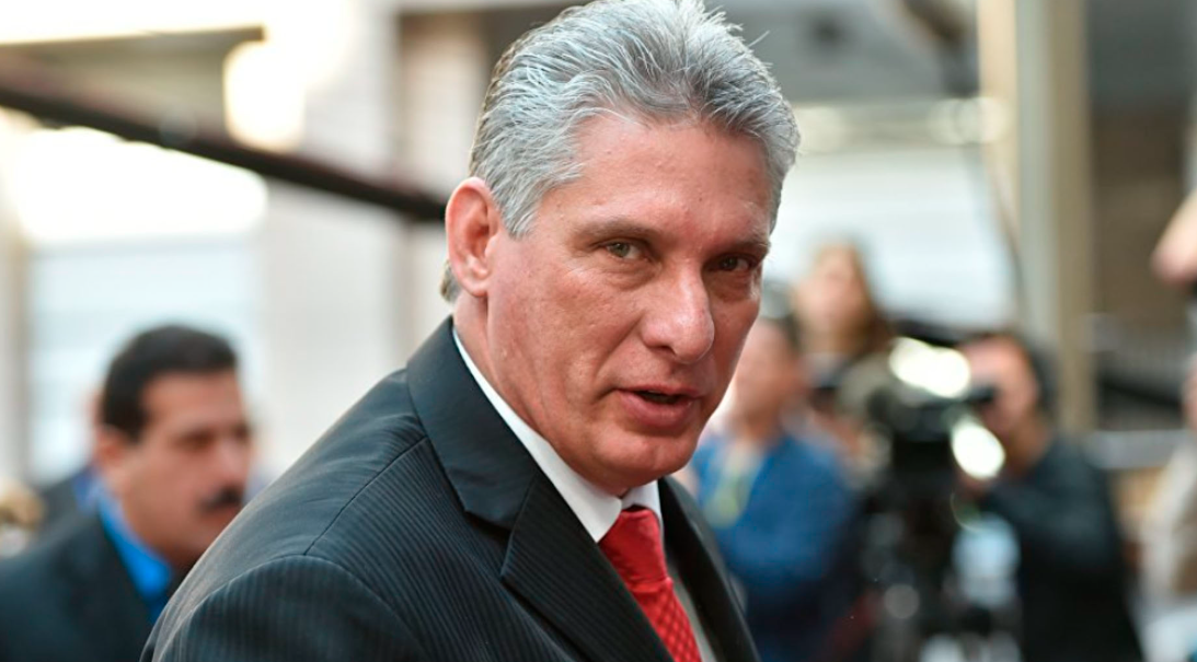 Miguel Díaz Canel. Cuba