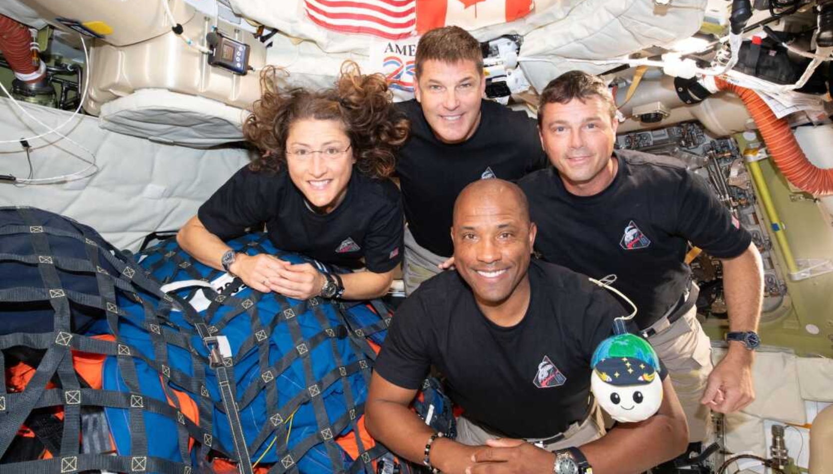La perspectiva de Hansen, mientras parte hacia el espacio, es que 