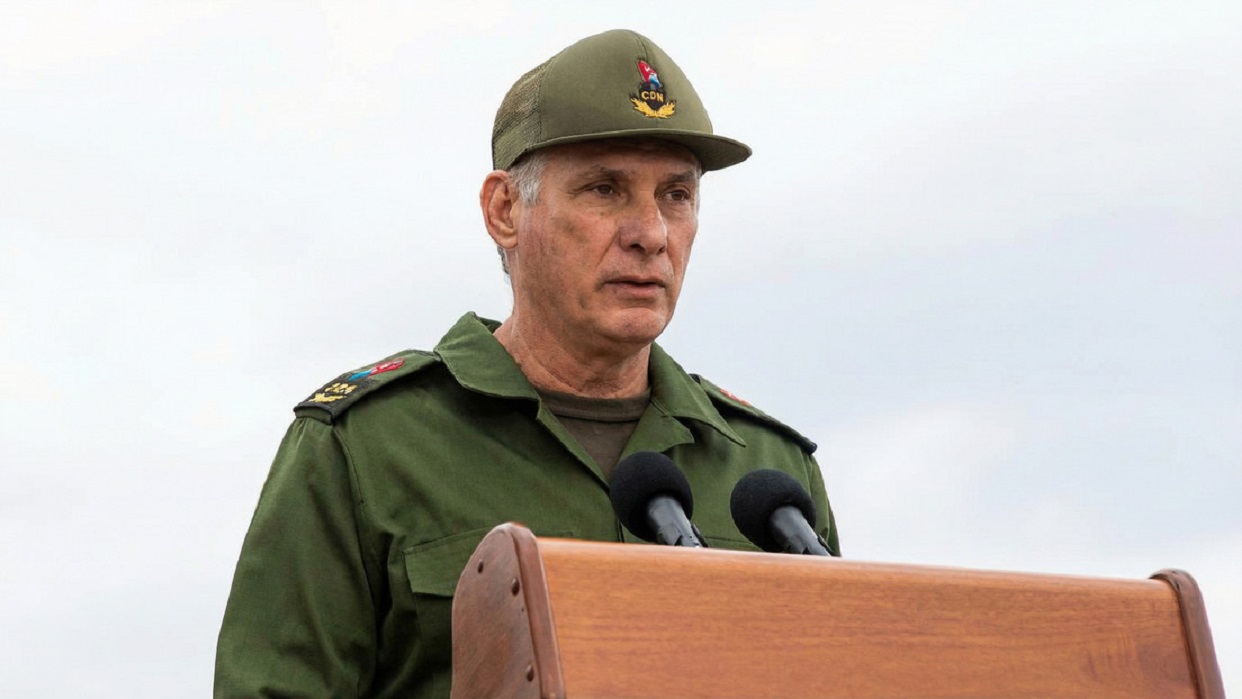 Miguel Díaz-Canel. AP