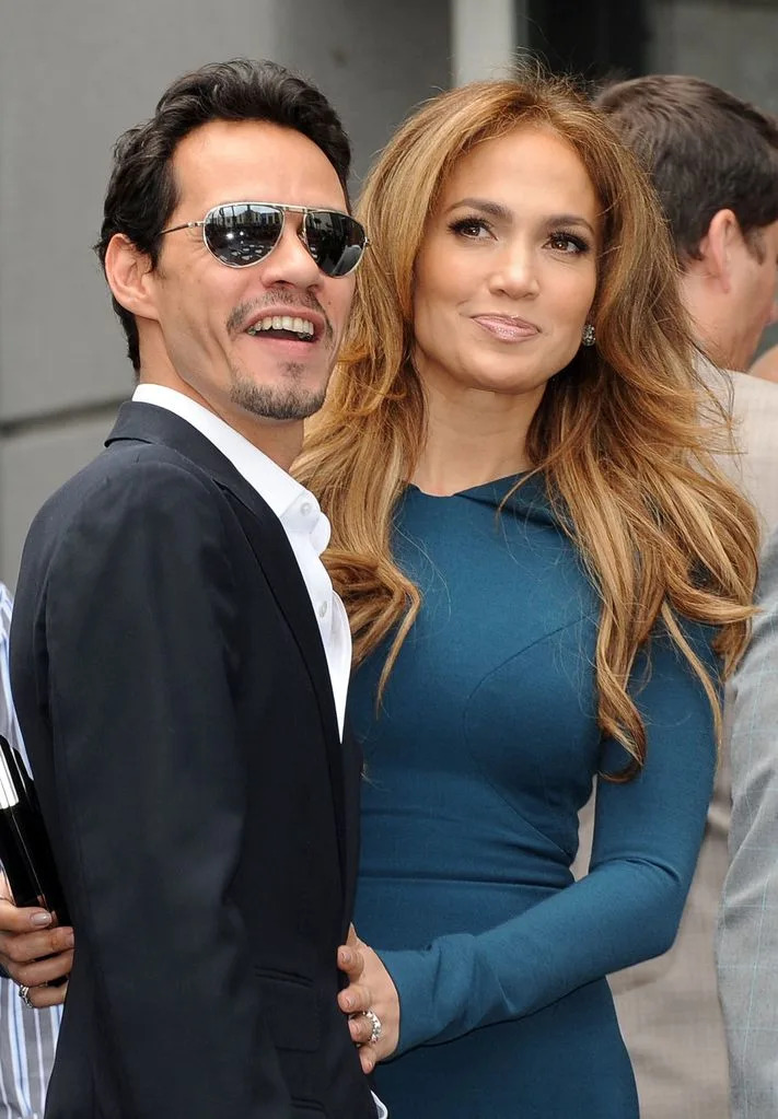 JLo y Marc Anthony cuando aún eran un matrimonio feliz