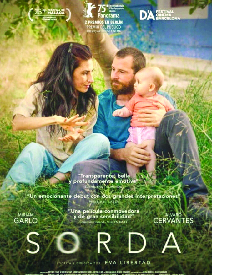 Álvaro Cervantes, actor de la película “Sorda”, pide más silencio en un mundo de mucho ruido