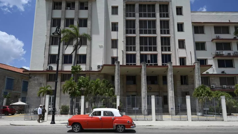 Sede del Grupo de Administración Empresarial SA (GAESA) en La Habana, a 7 de mayo de 2026.