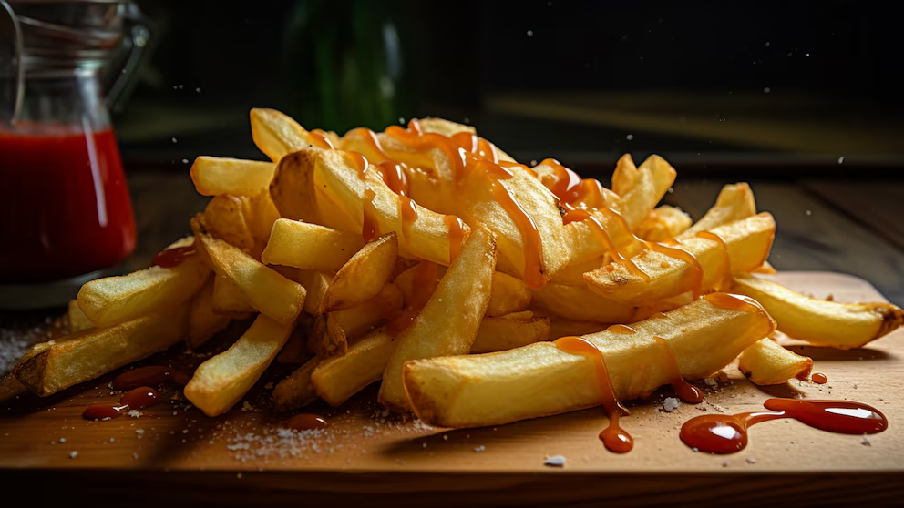 Las papas fritas tienen su primera documentación en París durante el siglo XVIII, en el mítico Pont Neuf, donde se vendían preparadas frente a los clientes (Imagen ilustrativa Infobae)
