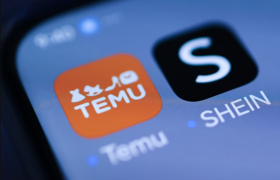 Aplicaciones de comercio electrónico Temu y Shein