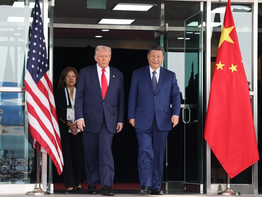 Xi y Trump se preparan para una reunión clave en Beijing. (Xinhua/Huang Jingwen)
