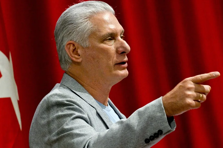 El presidente de Cuba, Miguel Díaz-Canel, en una fotografía de archivo. EFE/Adalberto Roque