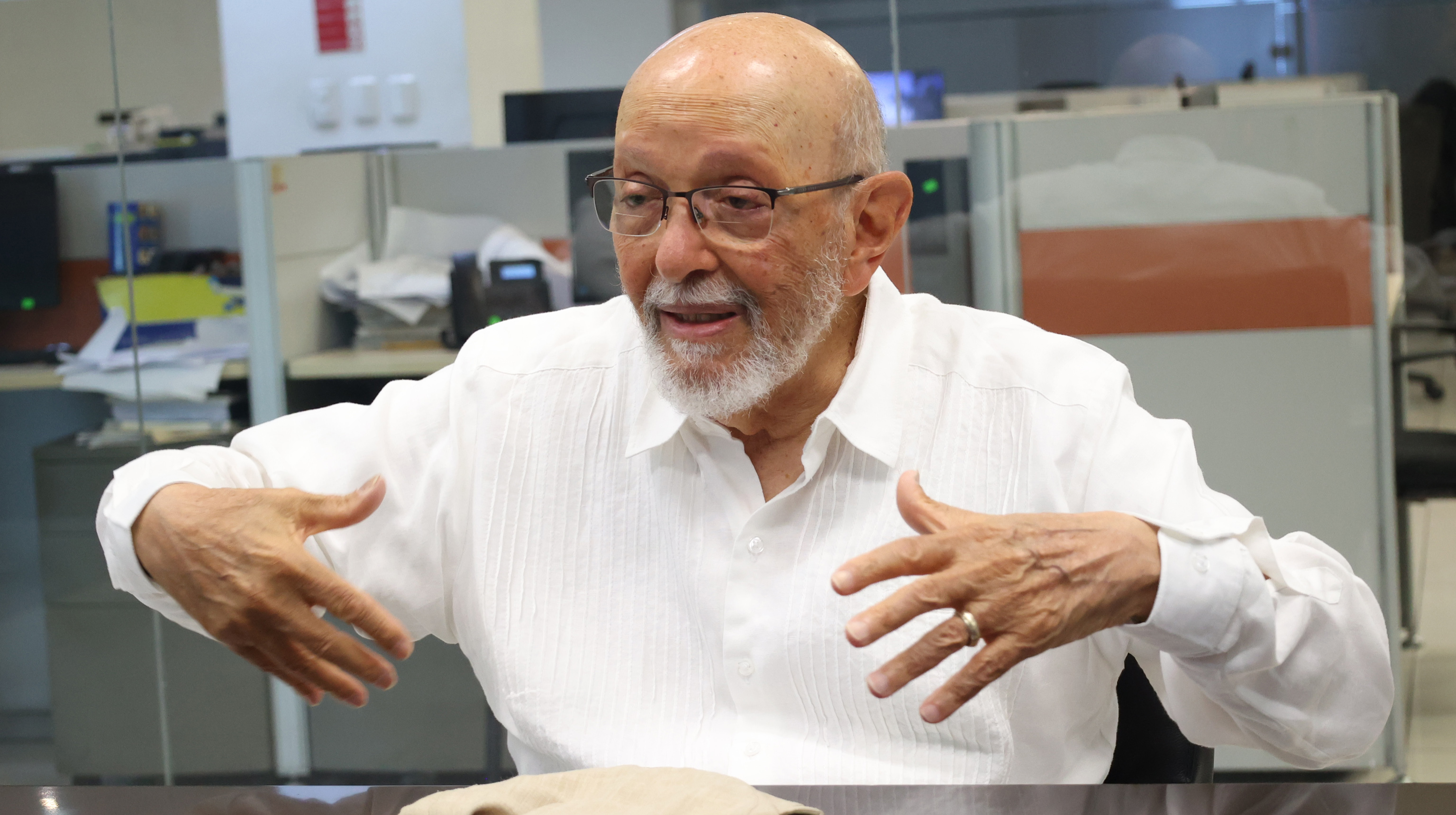 El arqueólogo y antropólogo Eduardo Matos Moctezuma