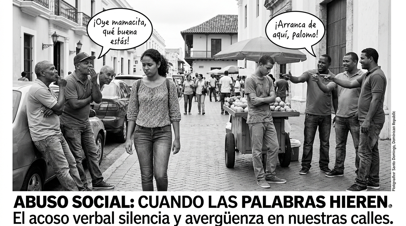 imagen creada con AI Gemini Social Harassment