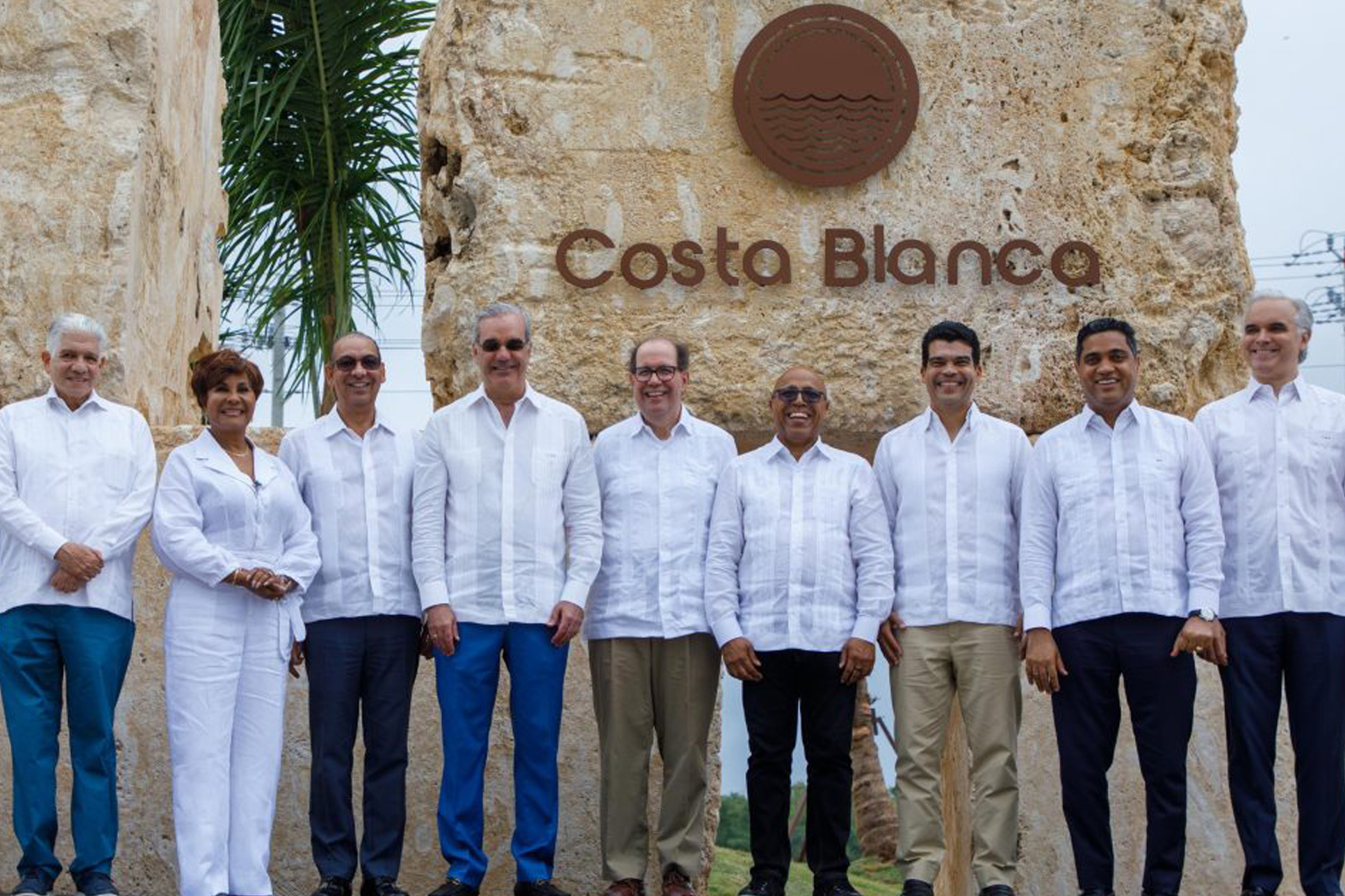 Acto en Boca Chica por la Inauguración de la Costa Blanca