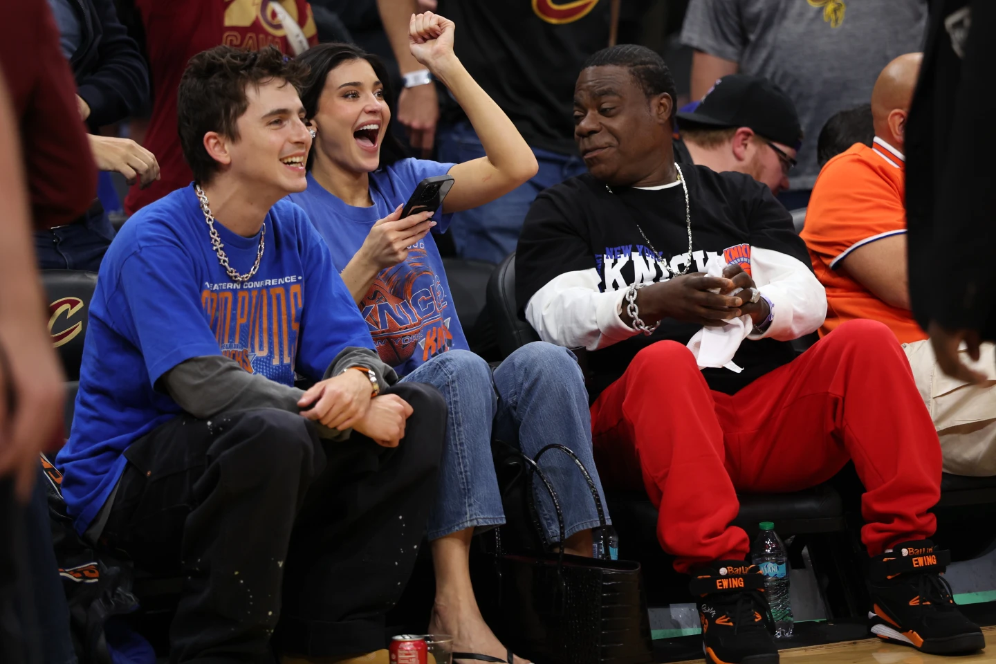Timothée Chalamet, Kylie Jenner y Tracy Morgan