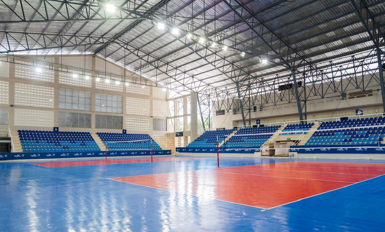 Fue entregado el antiguo pabellón de voleibol del Centro Olímpico Juan Pablo Duarte.