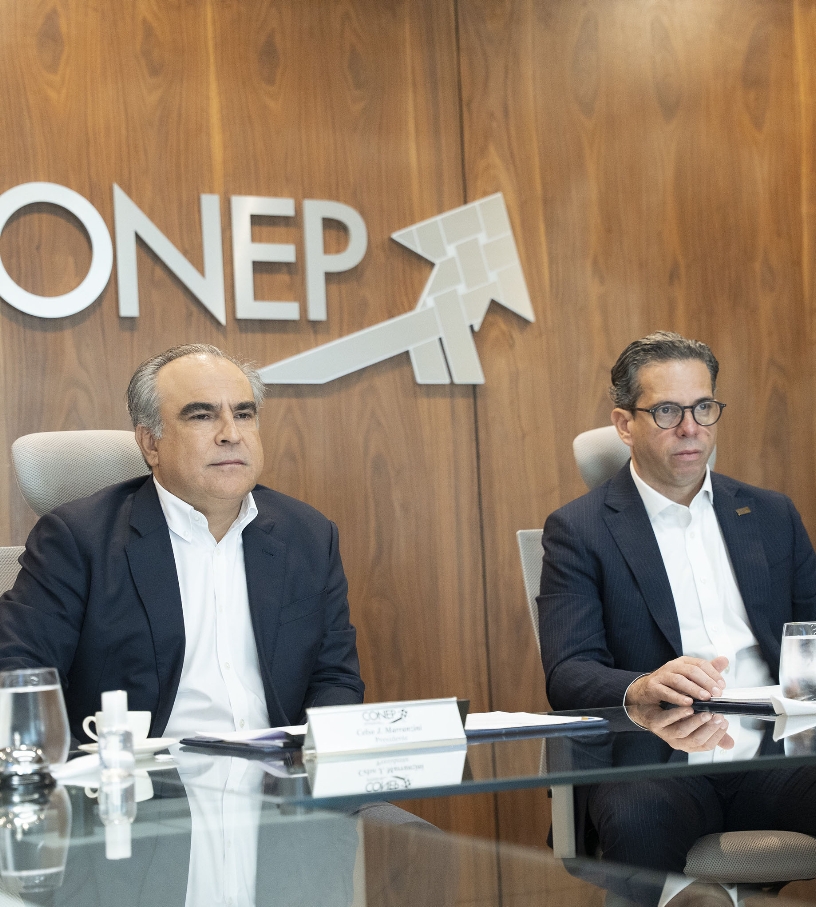 Juan Marranzini y César Dargam, directores del Conep.