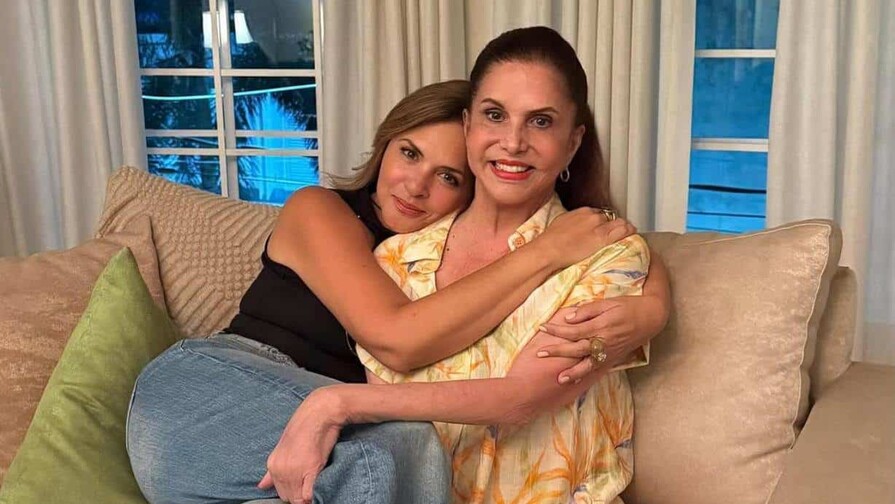 Fantina Sosa y Tania Báez