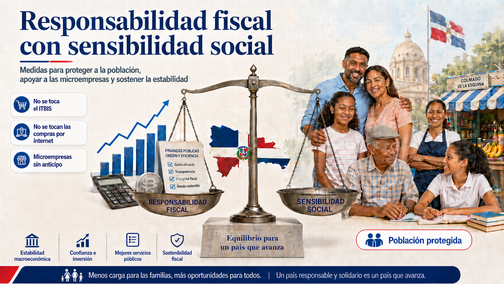 Imagen de soporte correspondiente que acompaña a la publicación y ha sido tomada por el equipo de comunicación del despacho del Ministro Deligne a través de AI (chatGPT).