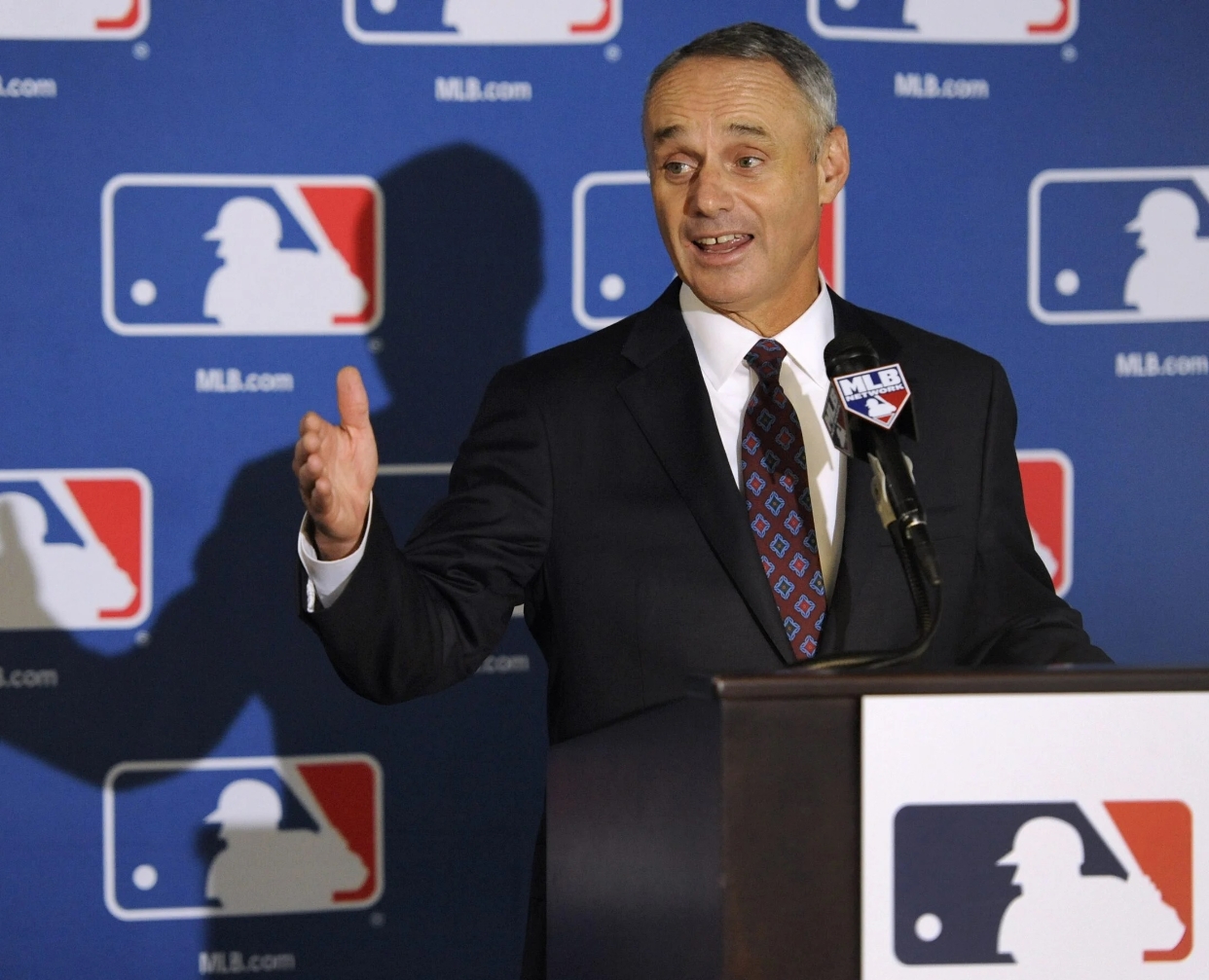 Rob Manfred, comisionado de las Grandes Ligas de Béisbol.