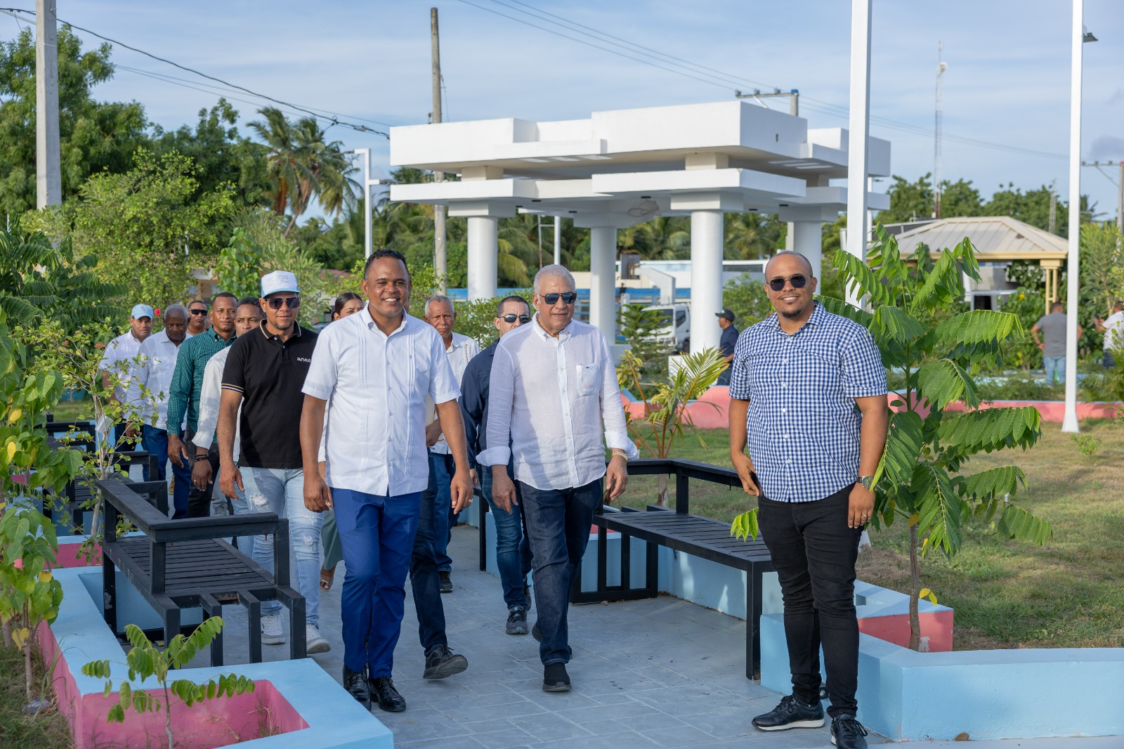 Ministro Andrés Bautista inaugura obras de impacto social y municipal en Bahoruco