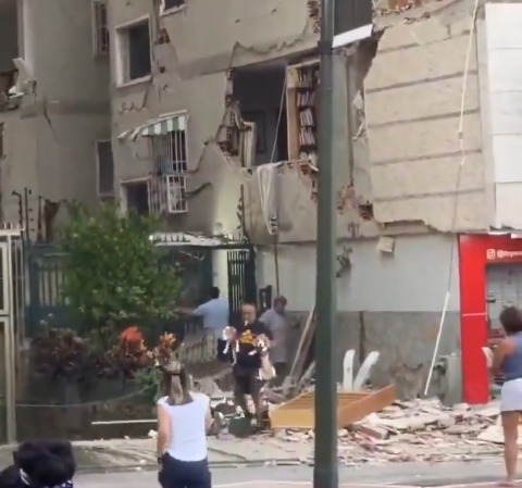 El pánico se apoderó de Caracas durante el terremoto.