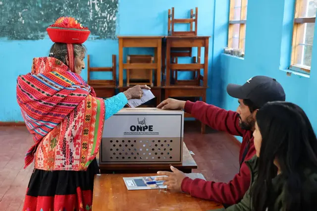 Elector en Perú