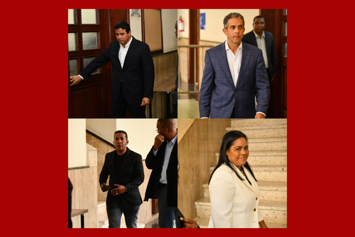 Collage de implicados en casos de corrupción citados por el Ministerio Público desde 2020