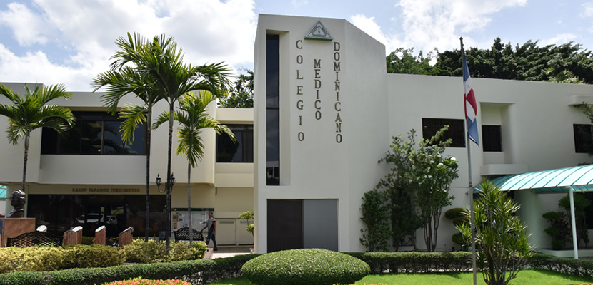 Fachada del Colegio Médico Dominicano