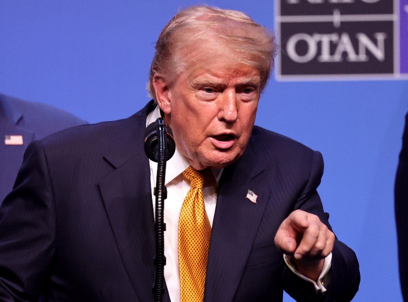 Donald Trump, presidente de los Estados Unidos. EFE