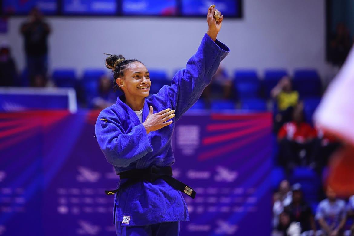 Con una impecable actuación en el Pabellón de Judo, Ana Rosa se alzó con el puntaje más alto que este deporte le puede dar al país.