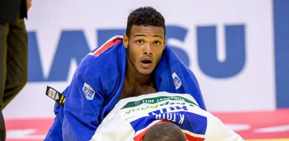 Robert Florentino pelea hoy en Judo en París.