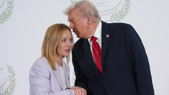 Donald Trump y Melodía