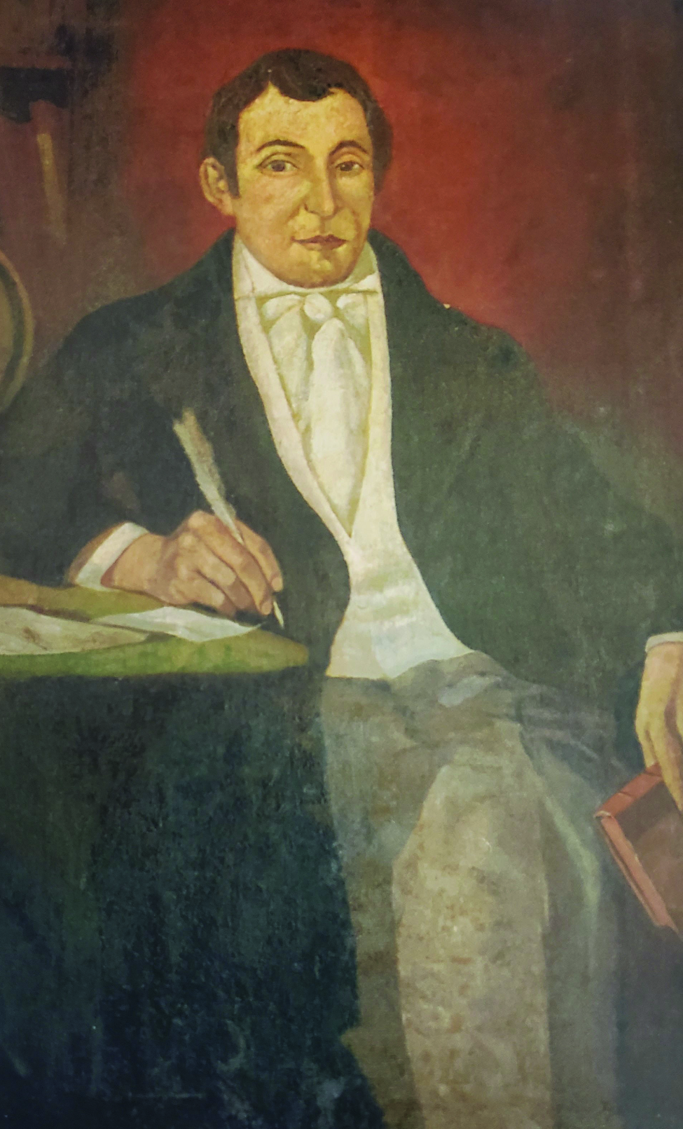 José Núñez de Cáceres. Retrato al óleo de George Hausdorf