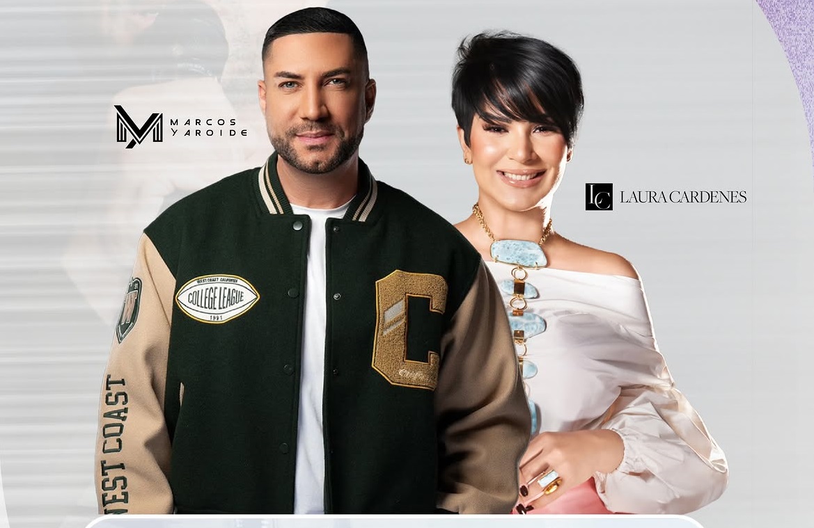 Marco Yaroide y Laura Cárdenes