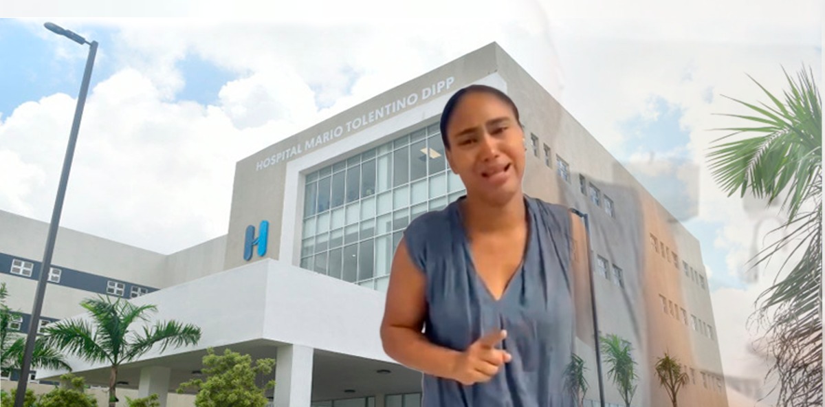Mujer denuncia que su madre murió llorando por medicamentos y hospital Mario Tolentino Dipp da su versión