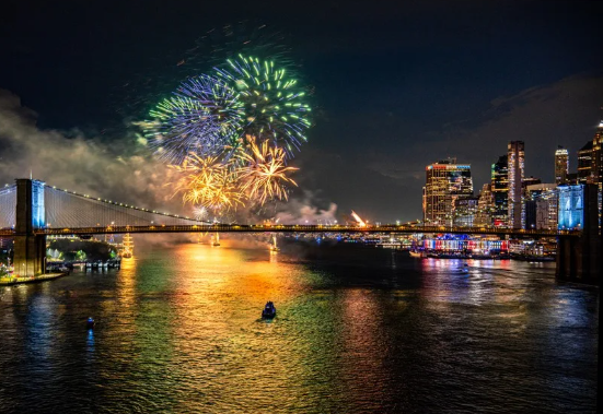 fuegos artificiales de estados unidos